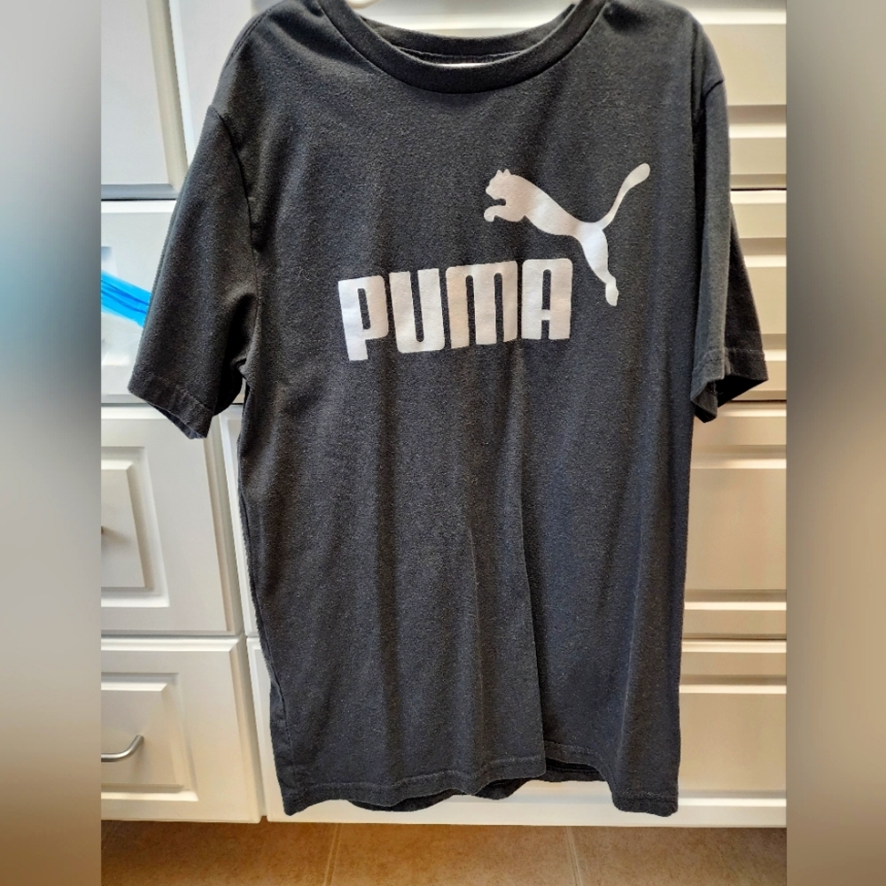 Boys black puma